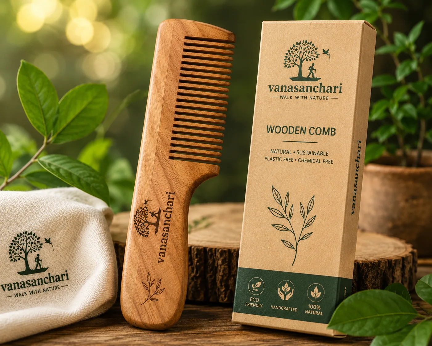 Wooden Comb